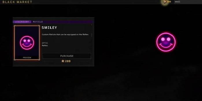 black ops 4 smiley reticle