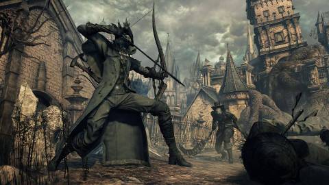 bloodborne bow gameplay