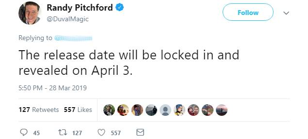 borderlands 3 release date