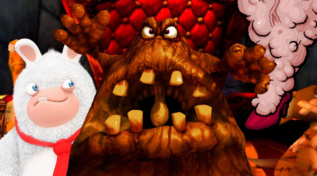 10 Weirdest Boss Fights - Rabbid Kong, Great Mighty Poo, Mom