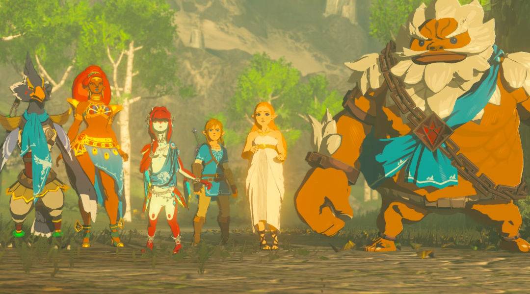 breath of the wild champions ballad dlc still coming 2017