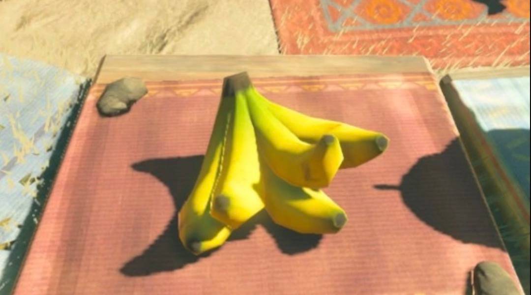 breath of the wild zelda bananas nintendo
