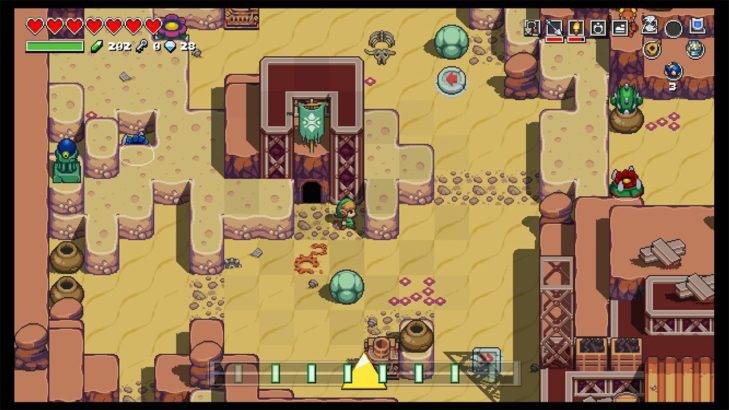 cadence of hyrule gear banner