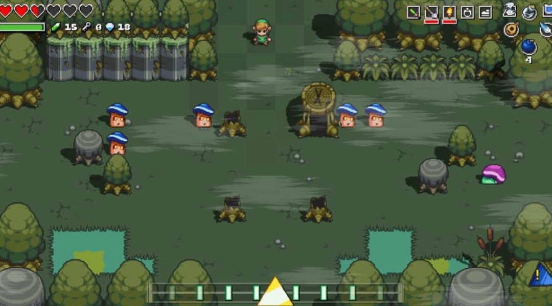 cadence of hyrule where to trade deku seeds