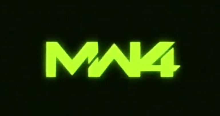 fake modern warfare 4 logo