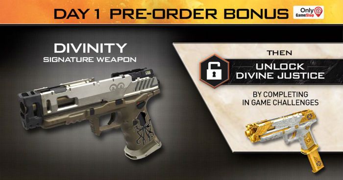 call of duty black ops 4 divinity divine justice signature weapon