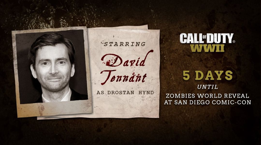 Call of Duty: WW2 Adds David Tennant to Army of the Dead Mode