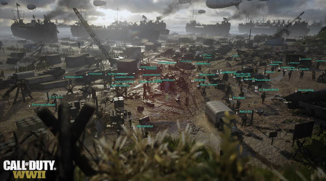 headquarters area in call of duty ww2