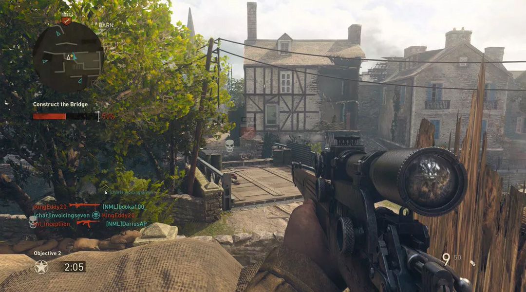 Call of Duty: WW2 Quickscope Nerf