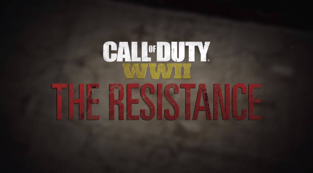 Call of Duty: WW2 First DLC Gets Release Date, First on PS4 - Call of Duty: WW2 The Resistance logo