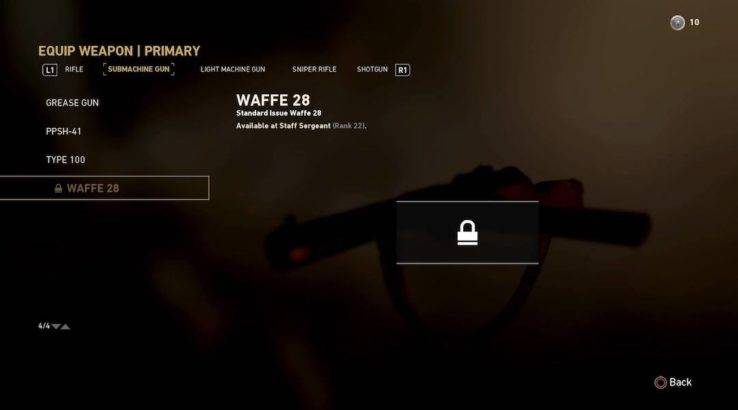 call of duty ww2 waffe 28