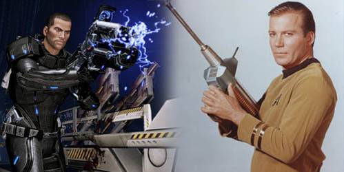 Captain Kirk vs. Commander Shepard