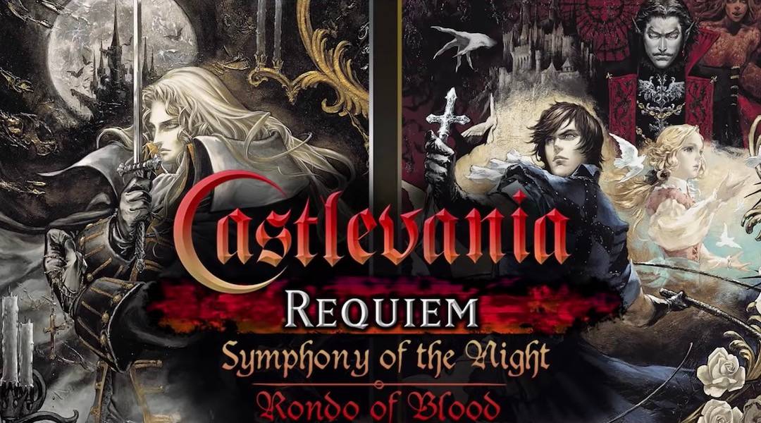 castlevania requiem symphony of the night rondo of blood konami playstation 4