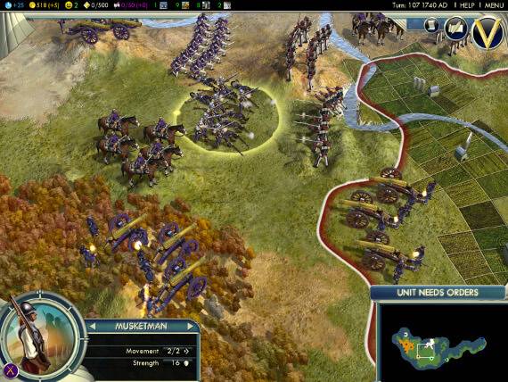 Civilization V Review - War