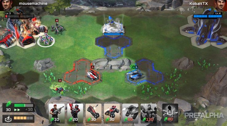 command &amp; conquer rivals gameplay mobile