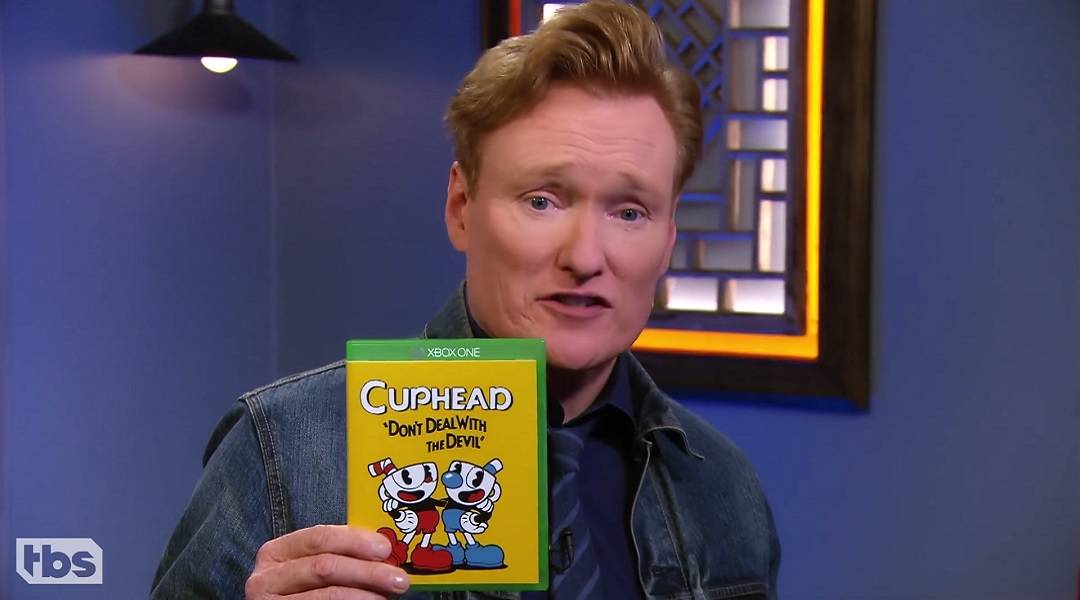 conan o brien clueless gamer cuphead kate upton