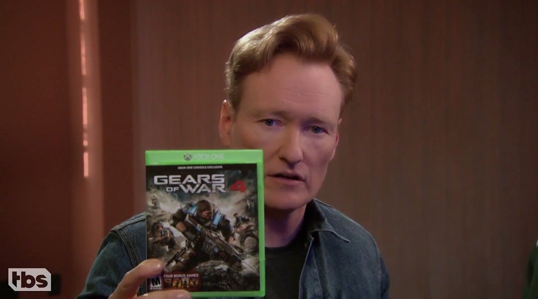 GR Pick: Conan Play Gears of War 4 With Wiz Khalifa - Conan O'Brien Gears of War 4