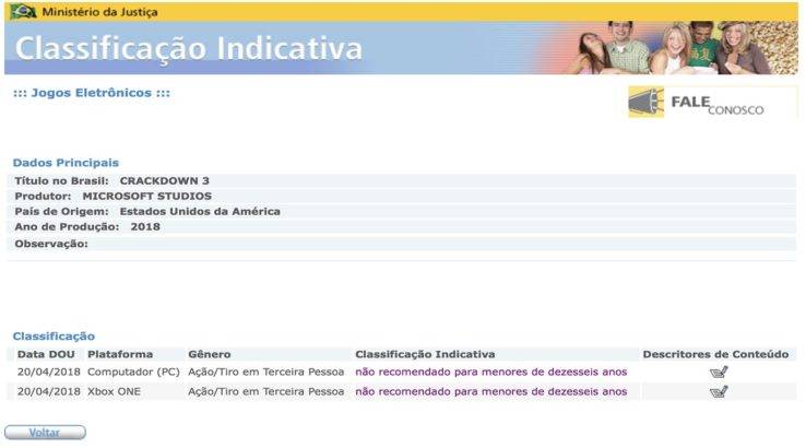 crackdown 3 brazil rating