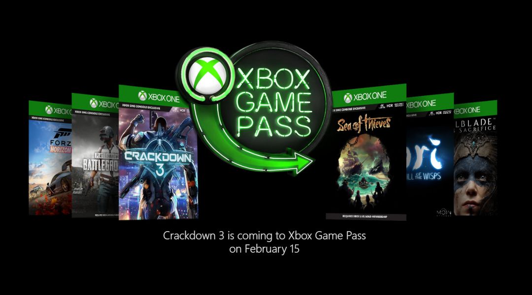 xbox game pass crackdown 3 ad