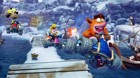 crash team racing nitro-fueled review
