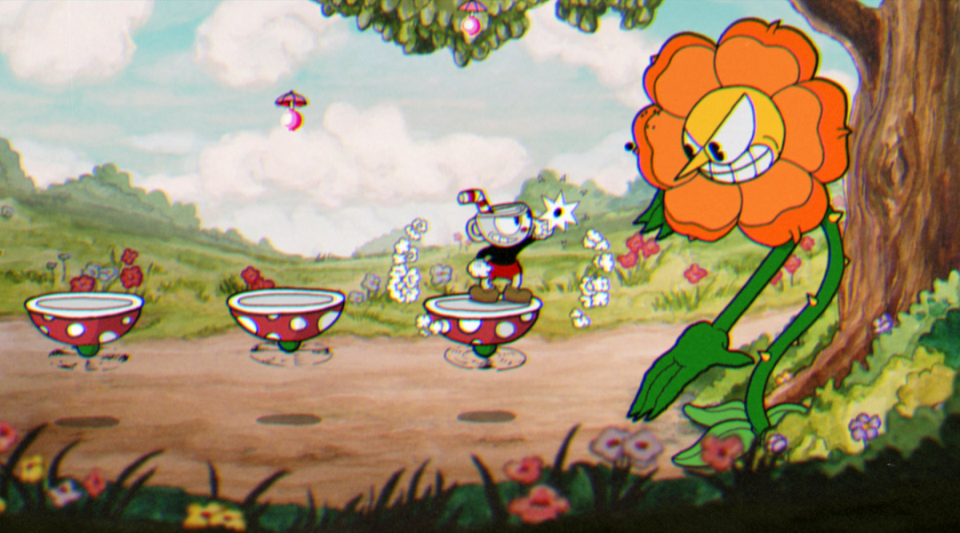 cuphead flower