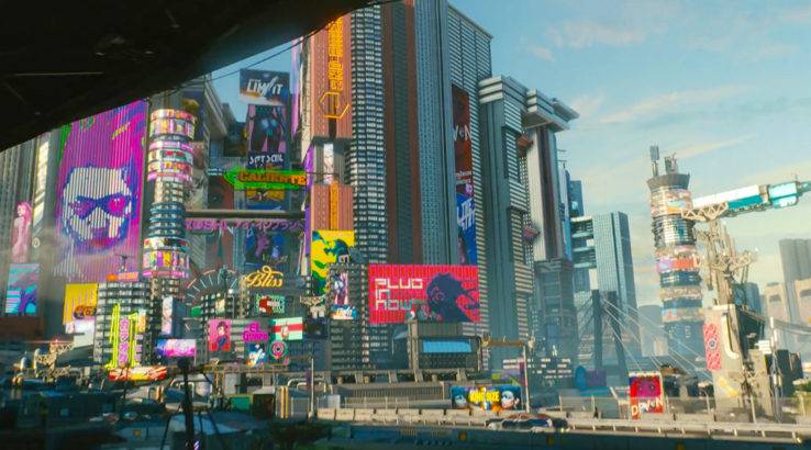 three cyberpunk 2077 projects