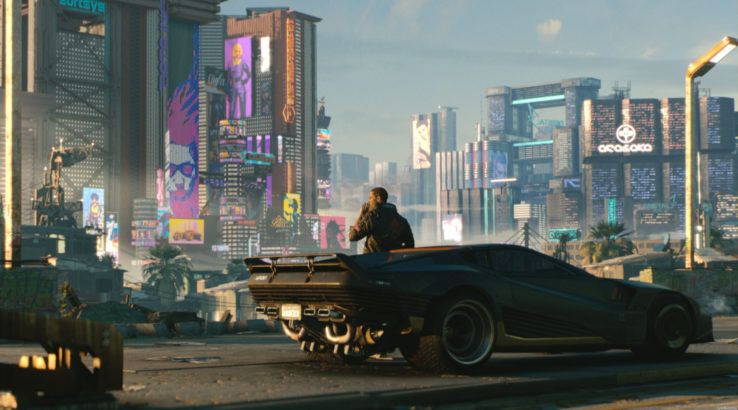 cyberpunk 2077 night city screenshot