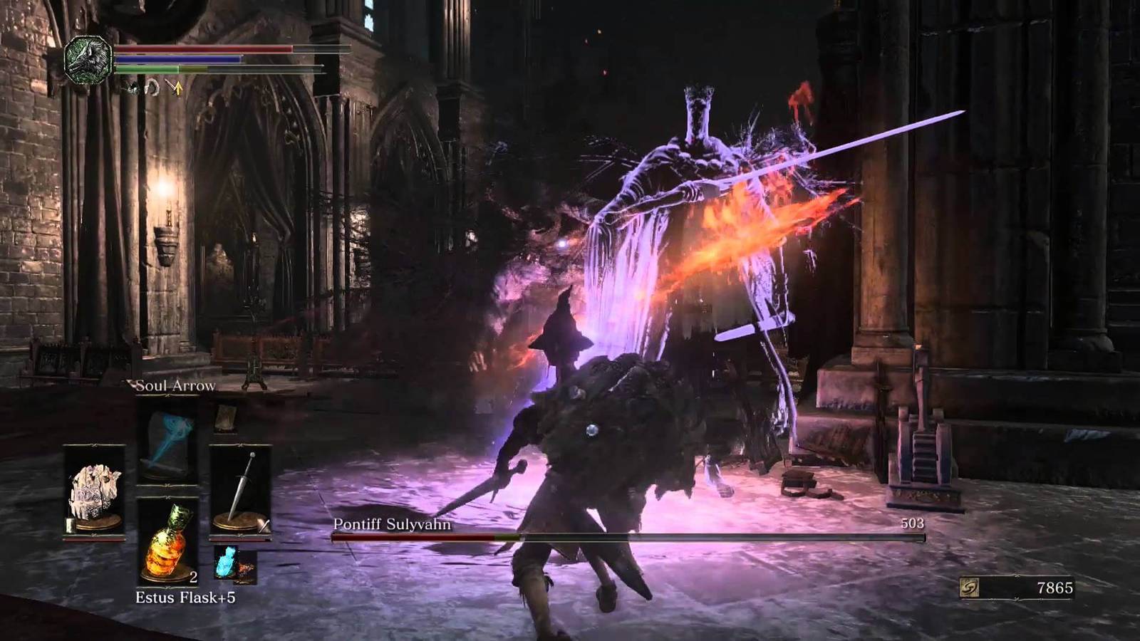 Dark Souls 3 Boss Guide: How to Beat Pontiff Sulyvahn - Pontiff Sulyvahn