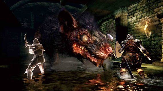 Dark Souls Review Giant Rat