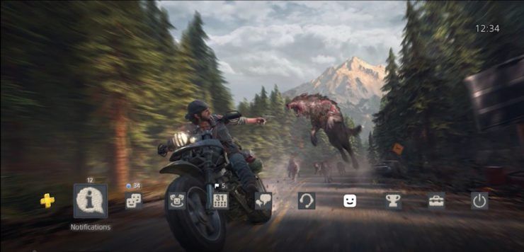 days gone ps4 theme