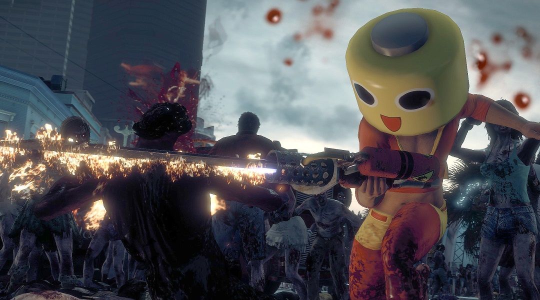 Dead Rising 4 Trailer Highlights Combo Weapons, Crazy Costumes - Dead Rising 4 fire sword