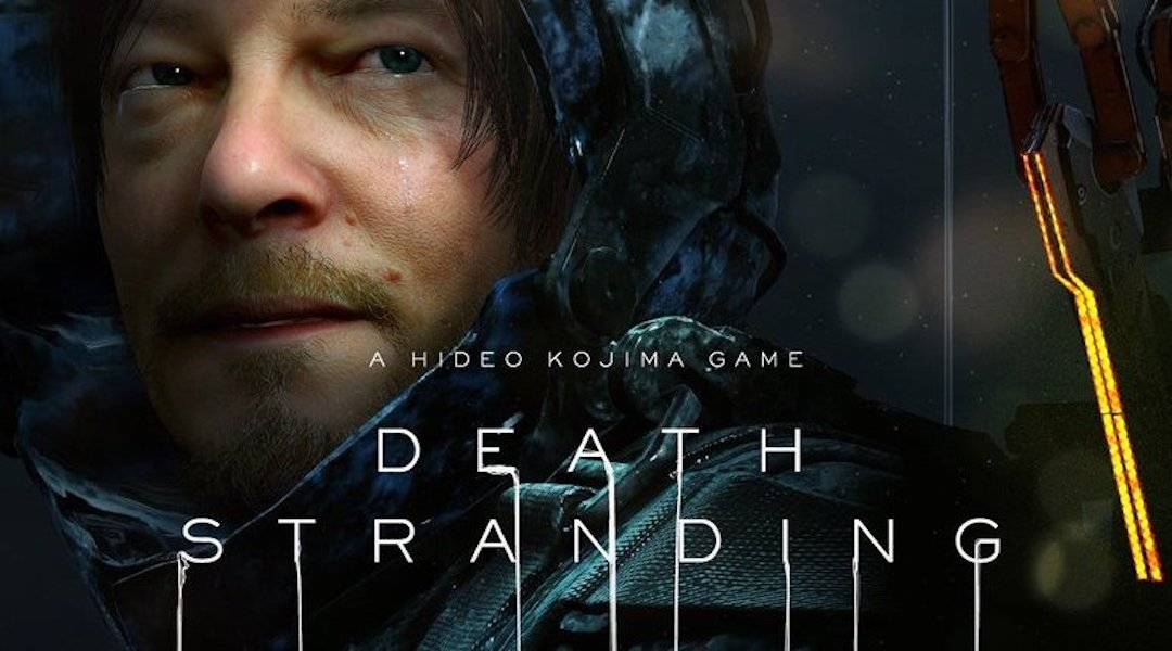 dearth stranding poster hideo kojima comic con norman reedus ps4