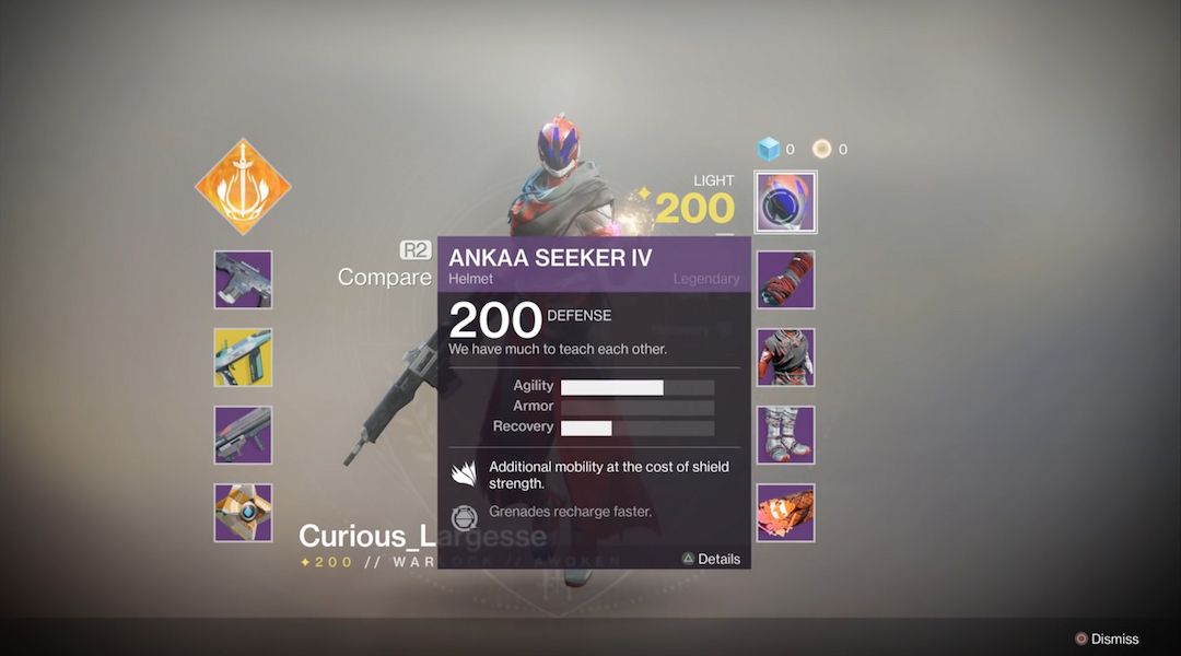 destiny 2 armor affects abilities cooldown 2