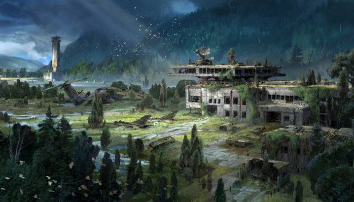 destiny 2 concept art edz airport