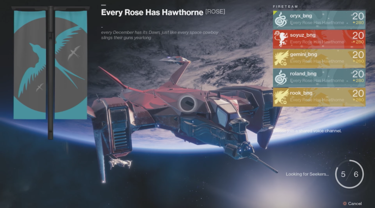 destiny 2 guided games matchmaking screen