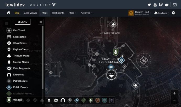 destiny 2 maps fan site
