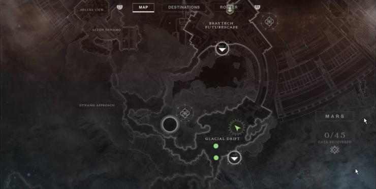 destiny 2 mars map