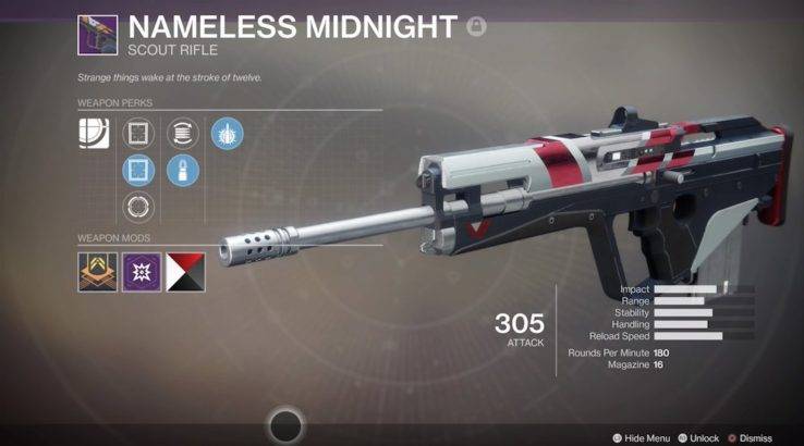 destiny 2 nameless midnight