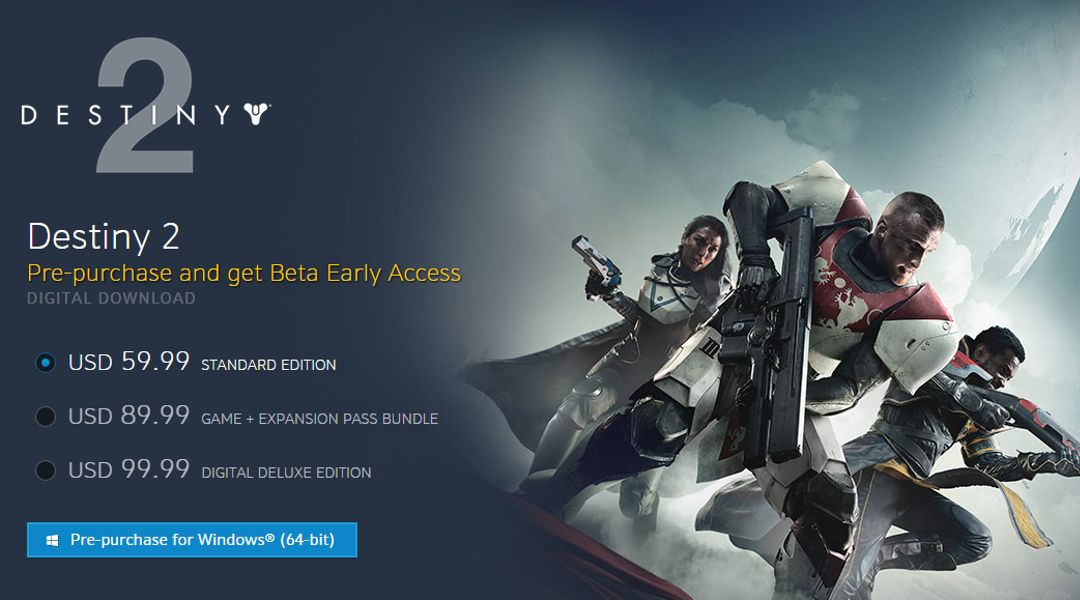 Destiny 2 PC Release Date Announced