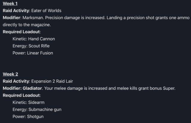 destiny 2 prestige raid modifier example