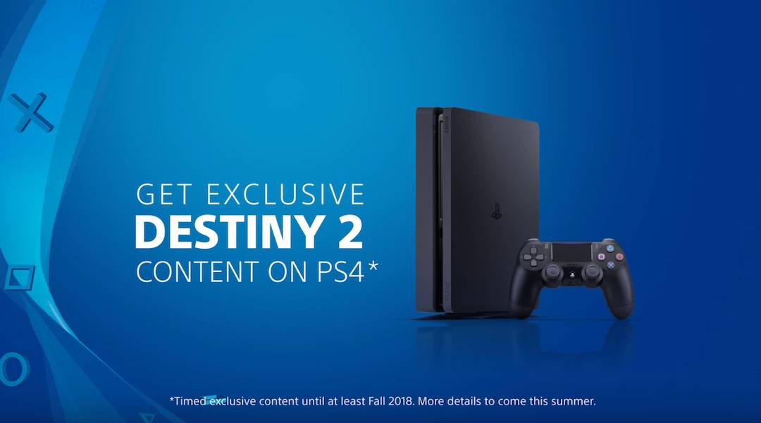 destiny 2 ps4 exclusives