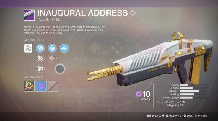 destiny 2 raid pulse rifle