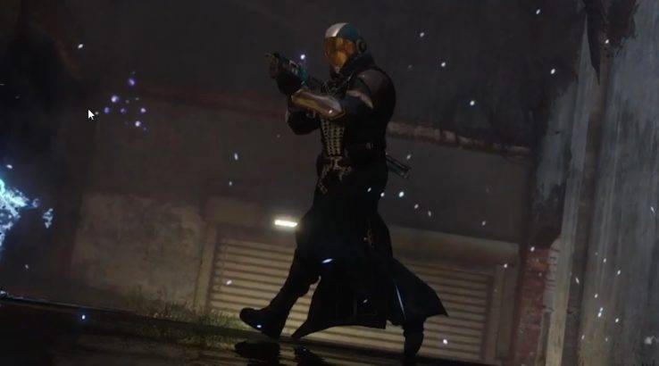 warlock wearing starfire protocol chest