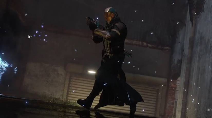 warlock wearing starfire protocol chest