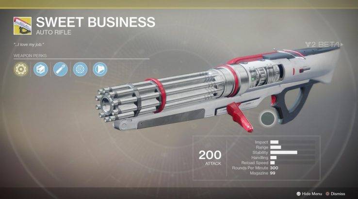Destiny 2 Sweet Business