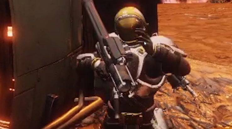 titan wearing taikonaut helmet