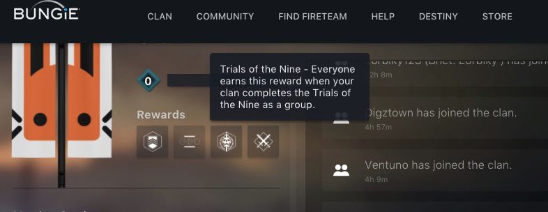 destiny 2 trials of the nine game rant clan