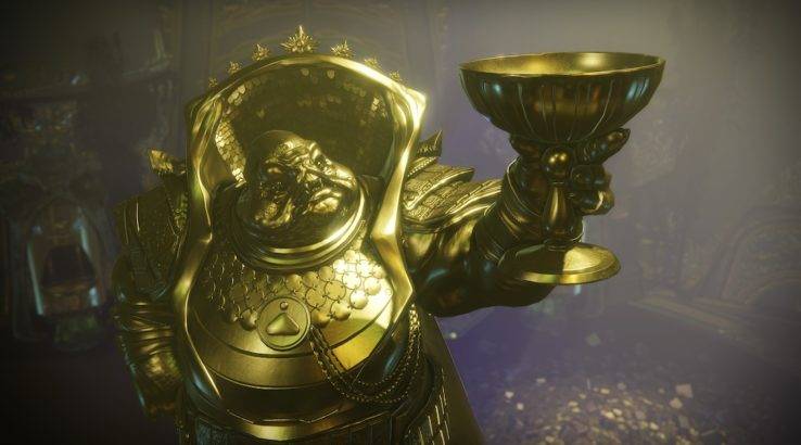 visage of calus statue