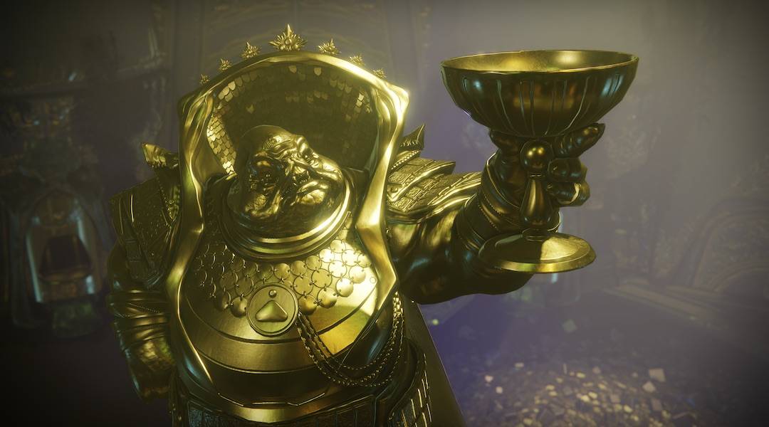 visage of calus statue