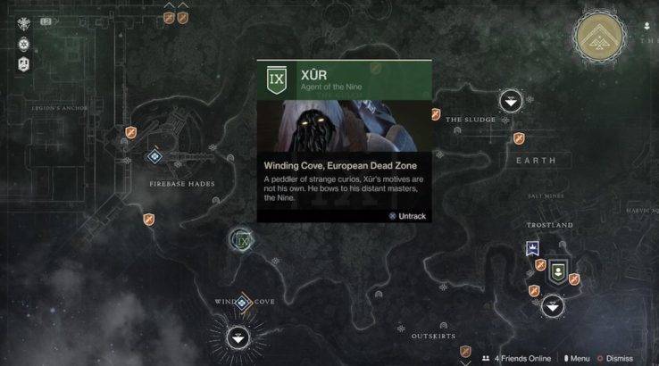 Destiny 2 Xur location June 21, 2019